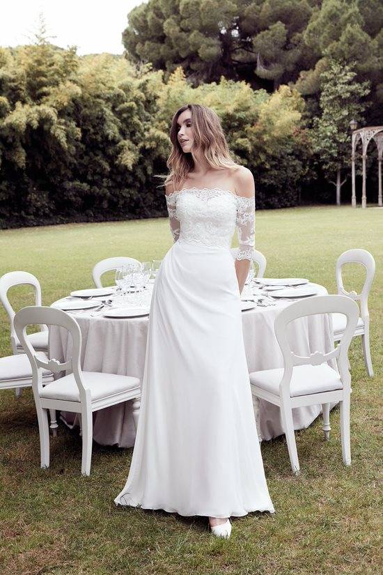 robe de mariée nouvelle collection 2022 modèle 22509 à Marseille 