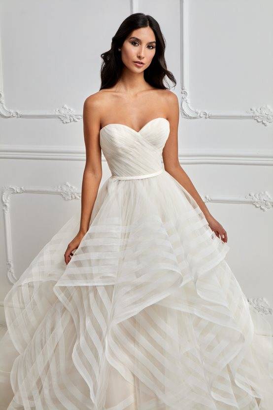 robe de mariée princesse bustier 