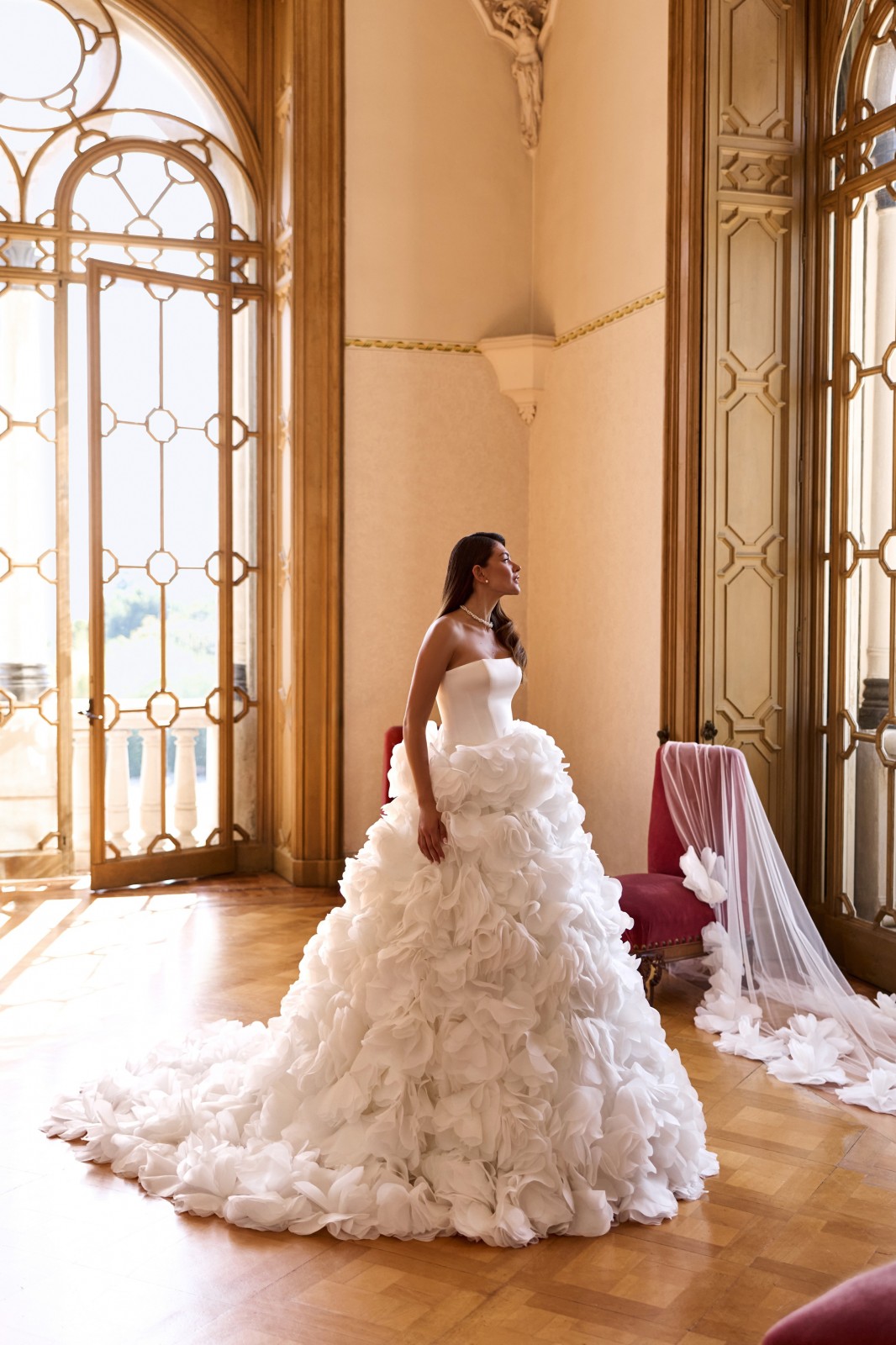 Robe de mariée princesse haute couture Marseille 