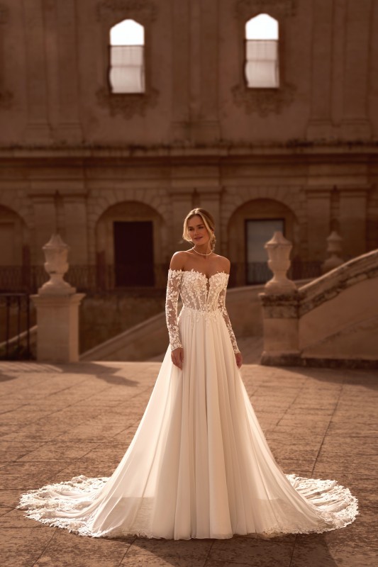 Robe de mariée en mousseline Marseille centre ville 